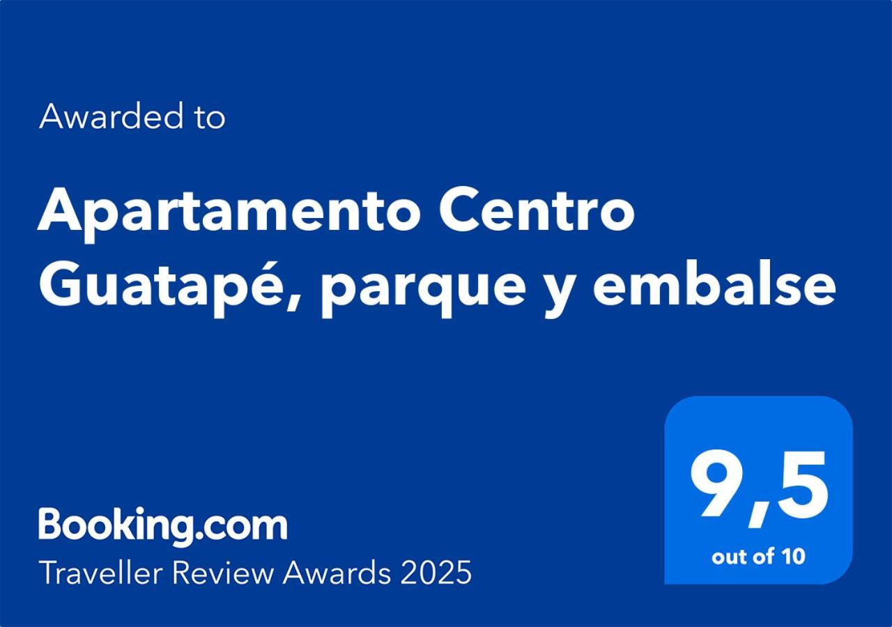 Apartamento Centro Guatape, Parque Y Embalse Eksteriør billede